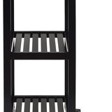 Home Deco Factory Keukentrolley – 2 Etages – Verrijdbaar - Zwart