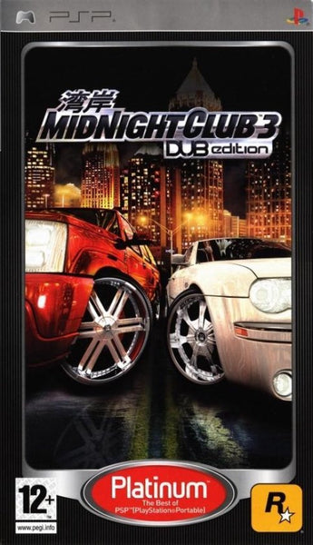 Midnight Club 3 Dub Edition (Platinum) -PSP