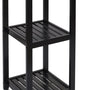 Home Deco Factory Keukentrolley – 2 Etages – Verrijdbaar - Zwart