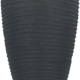 Plantenbak/Bloembak Hoog Rond 40 cm met Ribbels