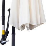 Zweefparasol 300 cm Rond - Creme