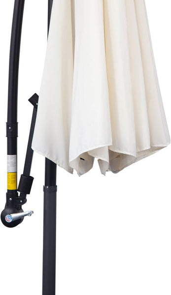 Zweefparasol 300 cm Rond - Creme