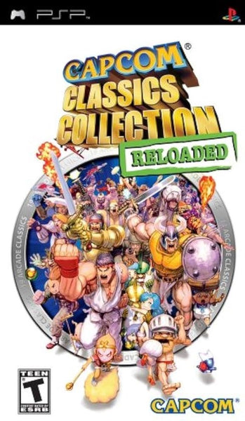 Capcom Classics Collection Reloaded-(PSP)
