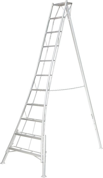 Niwaki Driepoot Tuinladder 330 cm Verstelbaar/ Snoeiladder Tripod Ladder