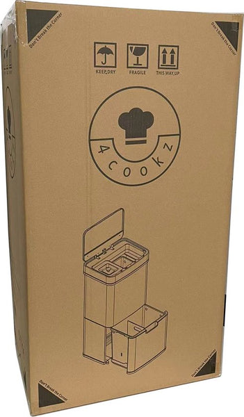 4cookz® Smart Waste Prullenbak Afvalscheiding met sensor 72