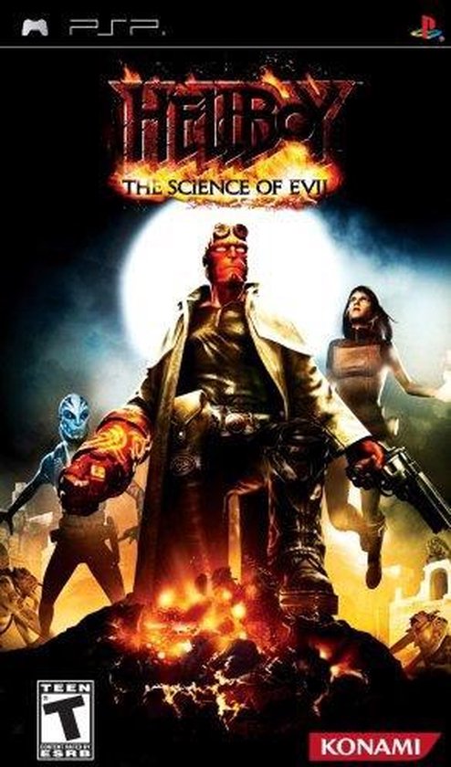 Konami Hellboy: The Science Of Evil, PSP
