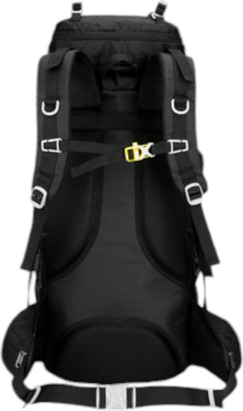 Backpack - Zwart - 79 x 33 x 23 cm - Backpack Organizer - Met Waterzak - Backpack 75 Liter - Backpack Heren - Backpack Vrouwen - Back Pack Heren - Back Pack Vrouwen - Flightbag