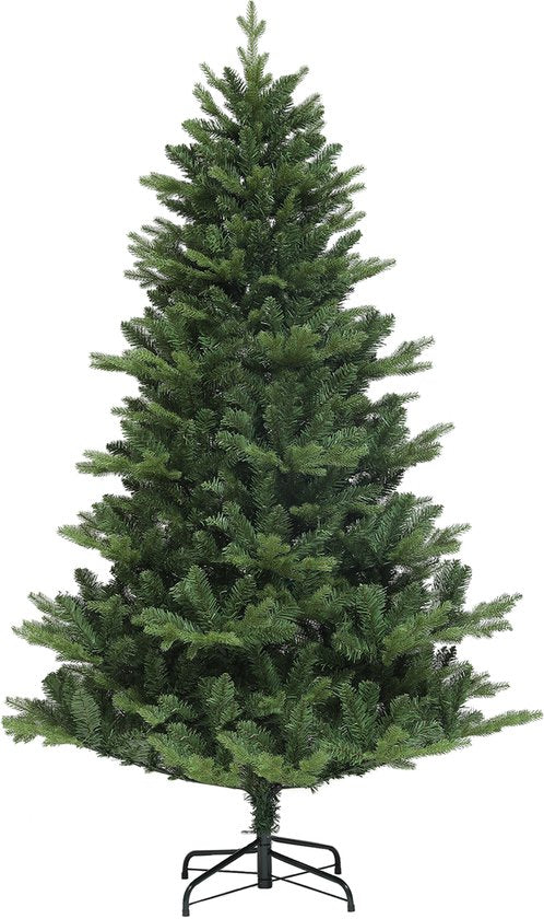 Homcom Kerstboom - natuurgetrouw - breed Ø105 x 180 cm - Groen