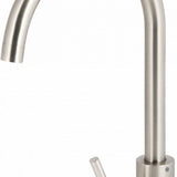 Luzzo® Iseo Mengkraan Wastafel – Brushed zilver – Moderne Badkamerkraan