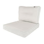 Kopu®  Melan Hoogwaardige Loungekussen-set Zit en Rug 60 cm Creme
