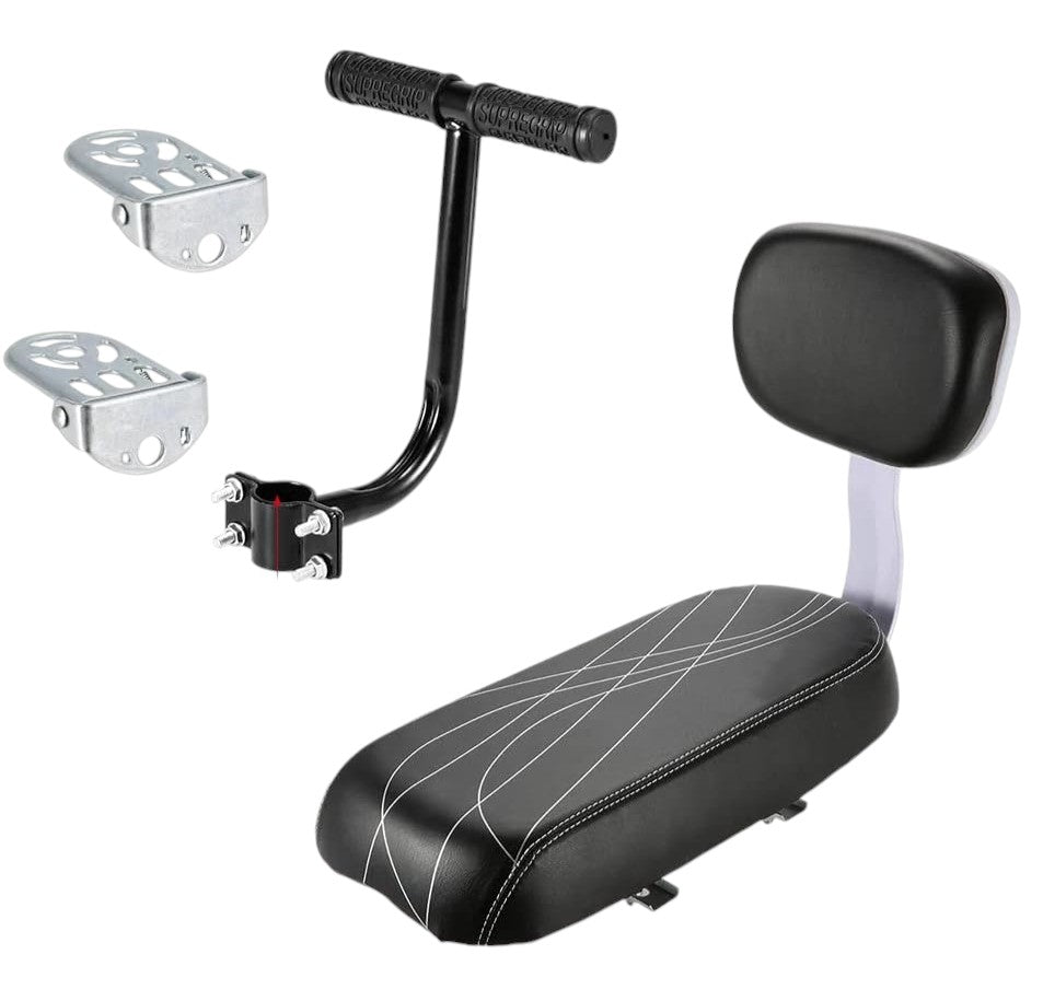 Bagagedrager Kussen – Zwart Fietszitje voor Extra Comfort en Eenvoud