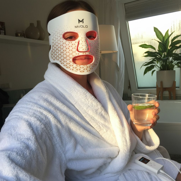 LED Face Mask + Halsmasker