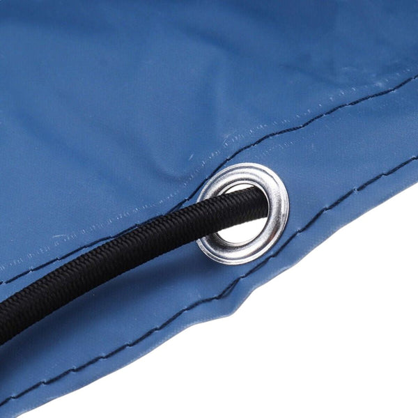 Aanhangwagen Afdekhoes - 258 x 138 x 5 cm - Blauw - Aanhangerzeil met Elastisch Koord - Waterafstotend - Aanhangwagnet