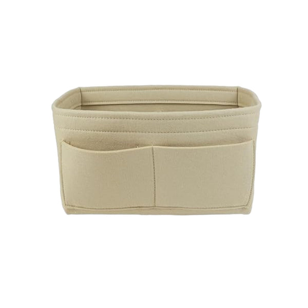 Handtas organizer - Bag in Bag - 11 ruime vakken - Beige - 27 x 17 x 9 cm (LxBxH)- Tasorganizer
