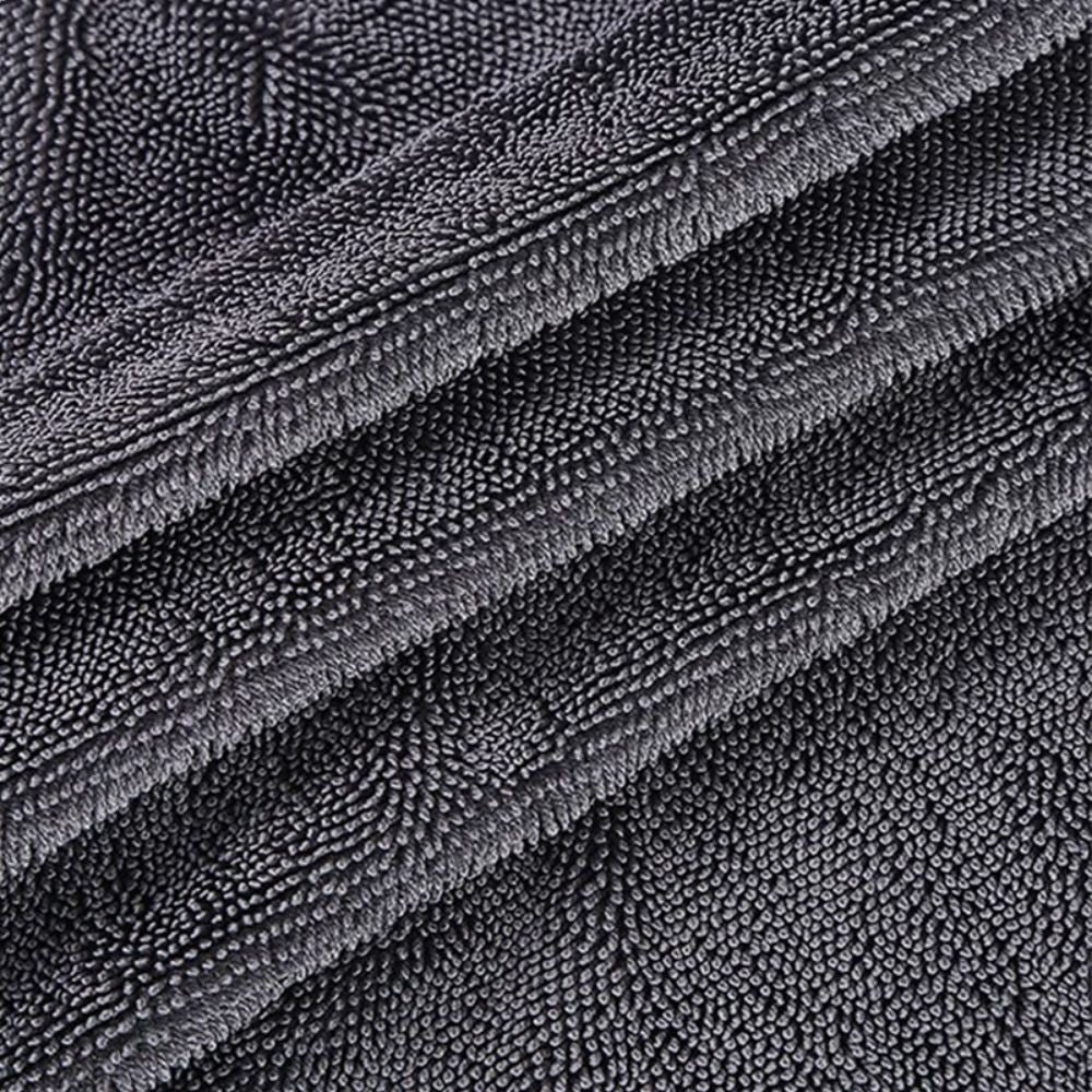 Droogdoek Badkamer - 2 Stuks - 50x35 cm - Grijs - Microvezeldoek - Autowas Doek