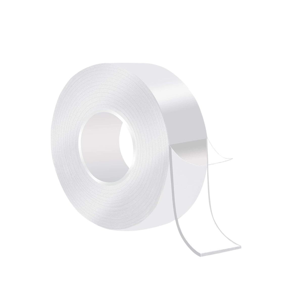 Dubbelzijdig Tape Extra Sterk - 600 cm x 25 mm x 2 mm - Transparant - Zelfklevende Tape - Rol Huishoudtape