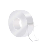 Dubbelzijdig Tape Extra Sterk - 600 cm x 25 mm x 2 mm - Transparant - Zelfklevende Tape - Rol Huishoudtape