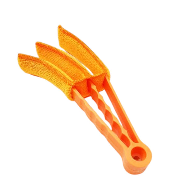 Jaloezie Reiniger - Oranje - 3 Extra Doekjes - 1 Microvezeldoek - Geschikt voor Luxaflex - Lamellen Schoonmaken