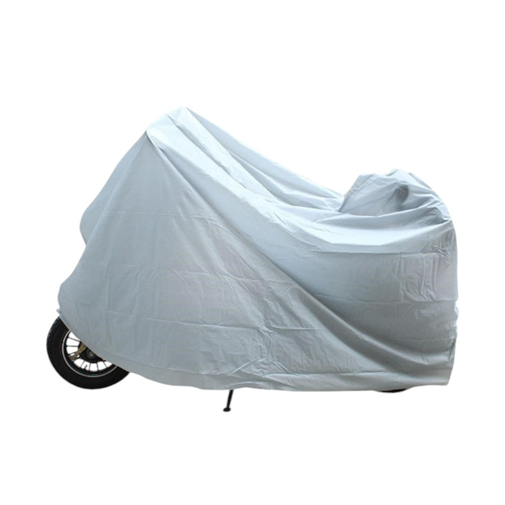 Motorhoes - Waterafstotend - 250 x 140 cm - Zilver met Reflectie - Motorhoes Waterafstotend Buiten - Motorhoes