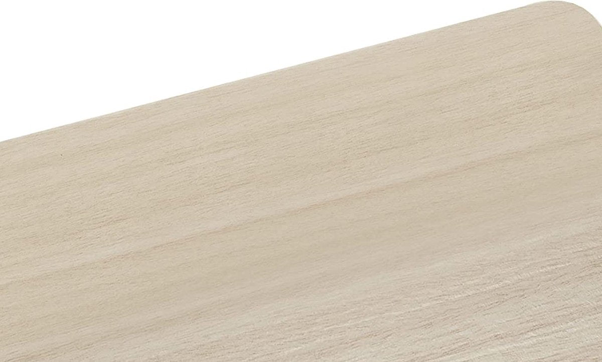 Verstelbare Laptoptafel op Wielen – In Hoogte Verstelbaar (71-98 cm) – 80 cm Breed – Compact Bureau – Verrijdbaar Laptoptafeltje voor Thuis & Kantoor – Wit