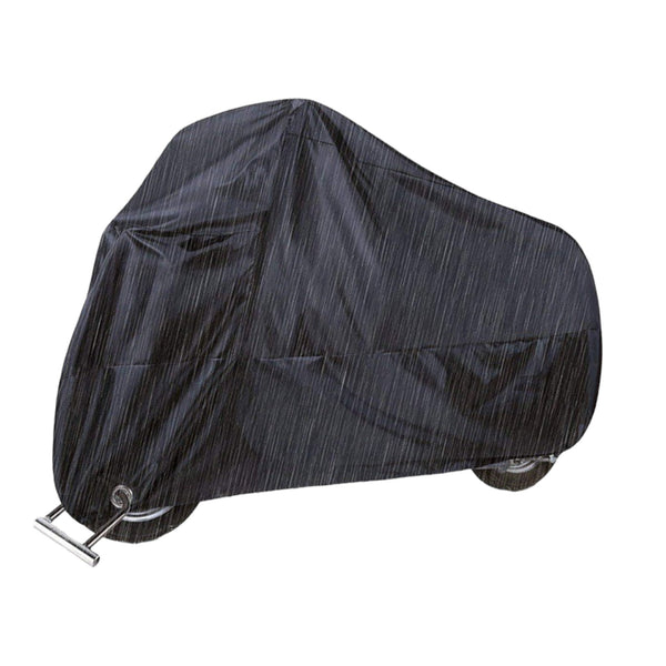 Motorhoes - Zwart - 265 cm x 125 cm - Waterafstotend - Scooterhoes