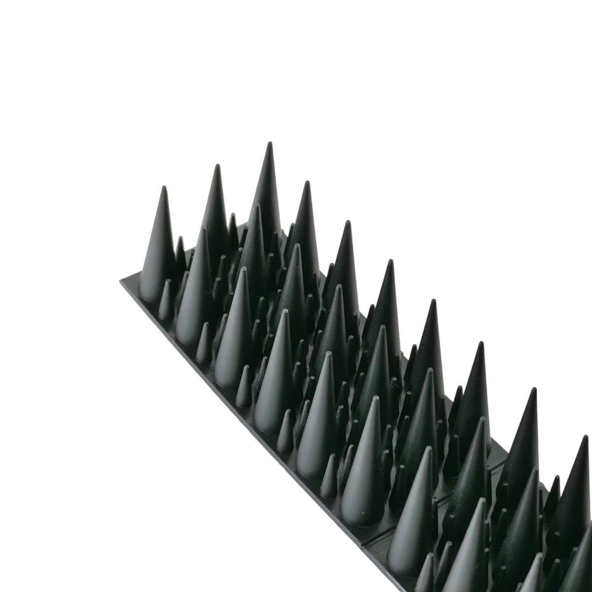 Antiklimstrips - 5 meter (10x 50 cm) - Zwart - Duivenpinnen - Duivenverjager - Vogelverjager - Kattenverjager - Kattenschrik - Vogelwering - Vogelpinnen