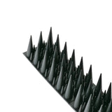 Antiklimstrips - 5 meter (10x 50 cm) - Zwart - Duivenpinnen - Duivenverjager - Vogelverjager - Kattenverjager - Kattenschrik - Vogelwering - Vogelpinnen
