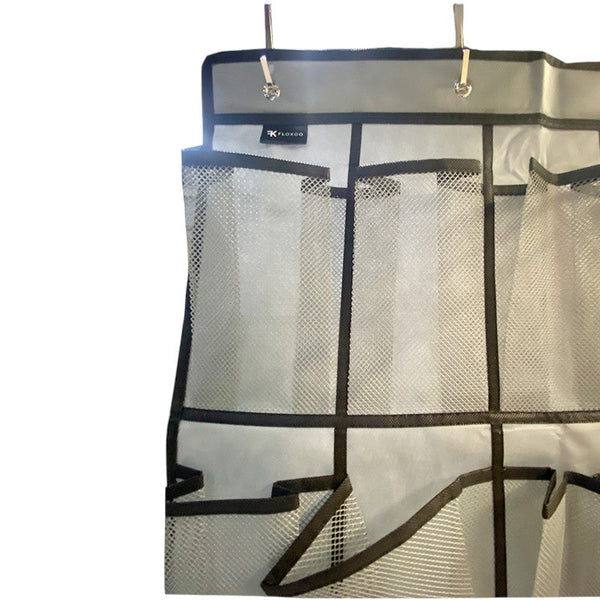 Schoenenkast Hangend - Schoenenzak 35 vakken - Opbergen van Schoenen aan Deur - Schoenenzak Grijs - Oplossing voor rondslingerende schoenen - Hoogwaardige Schoenenkast