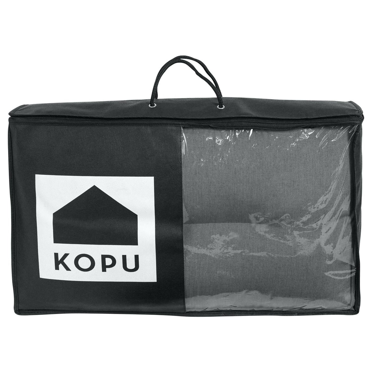 Kopu® Prisma Mouse Grey Loungekussenset Combinatie Zit en Rug 60 cm