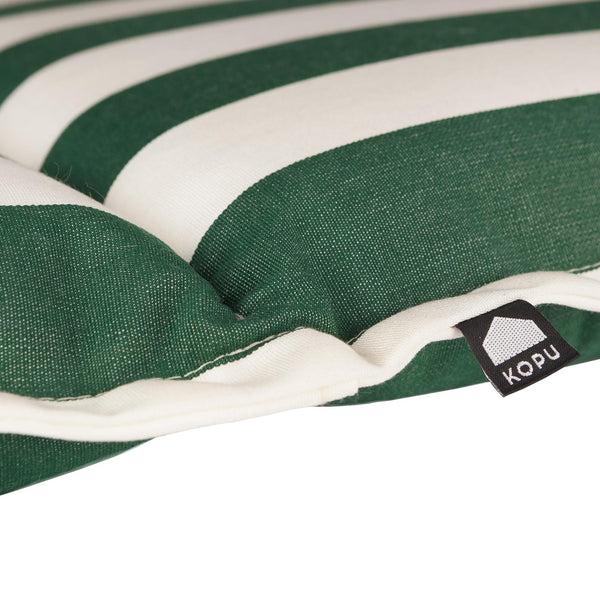 Kopu® Mila Forest Green - Comfortabel Tuinkussen met Hoge Rug  - Groen