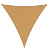 Kopu® Schaduwdoek Driehoek 3,6x3,6x3,6 mtr Waterdicht 230 grams Zand