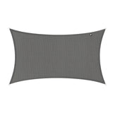 Kopu® Schaduwdoek Rechthoek 4x6 m Waterdicht - Zonnedoek - Grijs