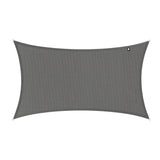 Kopu® Schaduwdoek Rechthoek 4x6 m Waterdicht - Zonnedoek - Grijs