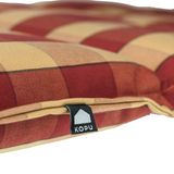 Kopu® Country Red Lage Rug - Comfortabel Tuinkussen - Rood