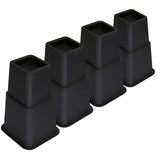 Meubelverhoger Set - Verstelbare Poten - 8 stuks - Zwart
