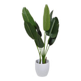 Kopu® Kunstplant Strelitzia Nicolai 120 cm - Paradijsvogelplant 8 blad
