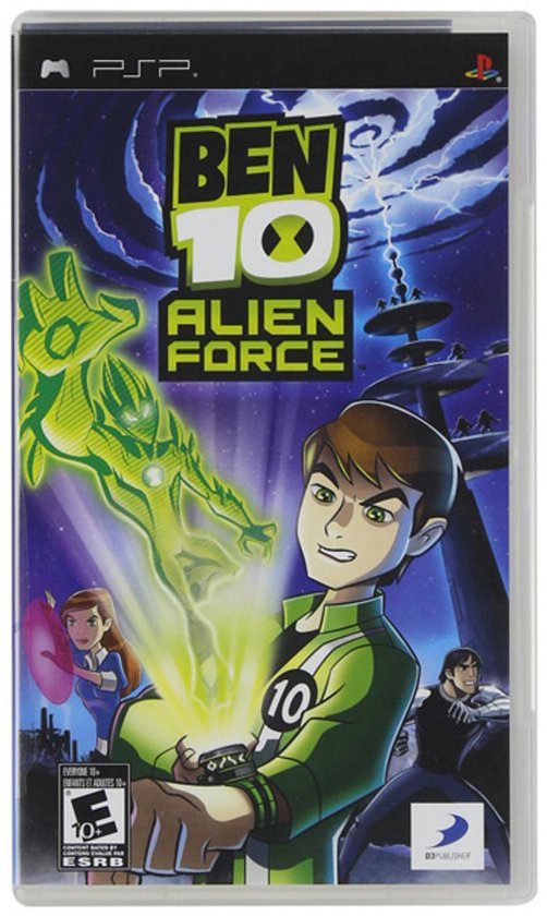 BANDAI NAMCO Entertainment Ben 10 Alien Force: Vilgax Attacks Psp video-game PlayStation Portable (PSP) Basis Italiaans