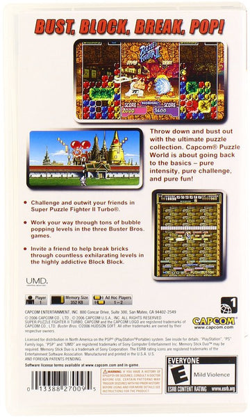Capcom Puzzle World -PSP
