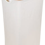 Wasmand met Deksel – Opvouwbare Wasmand – Wasbox 100L – Wassorteerder met Binnenzak – Beige – Voor Badkamer, Slaapkamer en Wasruimte