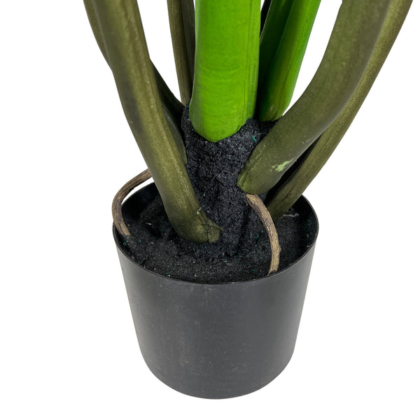 Kopu® Kunstplant Philodendron 130 cm - 12 grote bladeren