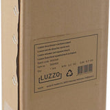 Luzzo® Square Complete Hand Doucheset Waterbesparend - Douchekop, slang en Wandhouder - Zwart