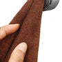 Handdoekhaakje - 2 stuks - 4,3 cm x 4,3 cm - Zilver - Geschikt voor keuken, toilet en badkamer