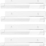 LP houder - 6 stuks - Transparant - Houder voor LP's - LP organizer voor aan de Muur
