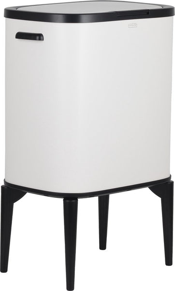 Luzzo® New York Push Afvalscheidingsprullenbak 18 ltr 2 bakken