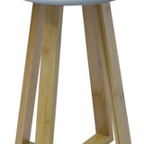 Stevige bamboe Keukenkruk Badkamerkruk 30x30x43 cm - Bruin