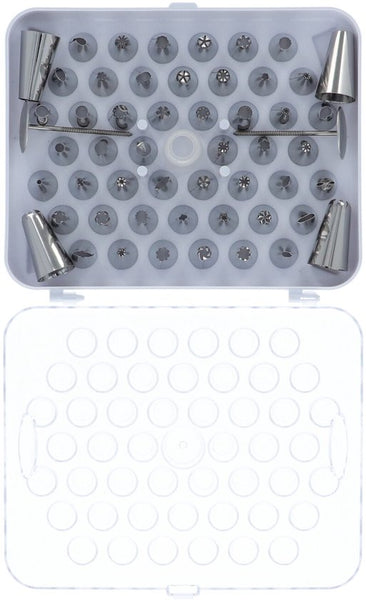 Kleine Spuitmondjes Set 55-delig – Voor Spuitzak – Taart & Cupcake Decoratie