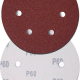 Rodopi® 100x Korrel Schuurpapier 150mm - 6 gats Excentrisch Schuurmachine