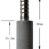 Luchtsteen Diffuser met Slangtule 7 mm – Set van 2 – Fijne Beluchting voor Aquarium, Vijver & Waterinstallaties – Duurzaam en Efficiënt