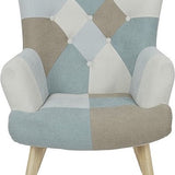 Patchwork Fauteuil Armleuning