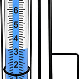 Regenmeter - Regenmeter op Voet - Neerslagmeter - Regenmeter met Grondpen